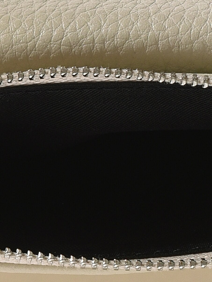 Handcrafted Ivory Leather Wallet for Women